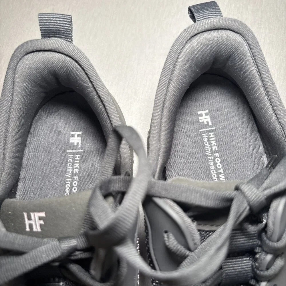 Hike Footwear HF Stride Series Shoes Womens Sz 7.5 Gray Grey White Sneakers